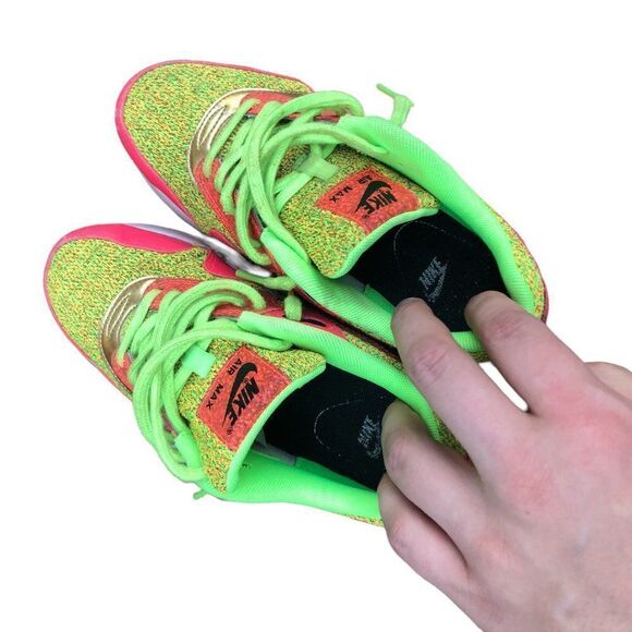 RARE 2016 Nike Air Max 1 SE Ghost Green Size 5.5 - Picture 9 of 16